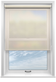 Pompeii Voile, Parchment - Roller Blind